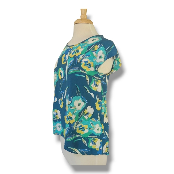 Ava Christine Women's Short Sleeve Hi-Lo Top. Size S - Picture 2 of 6